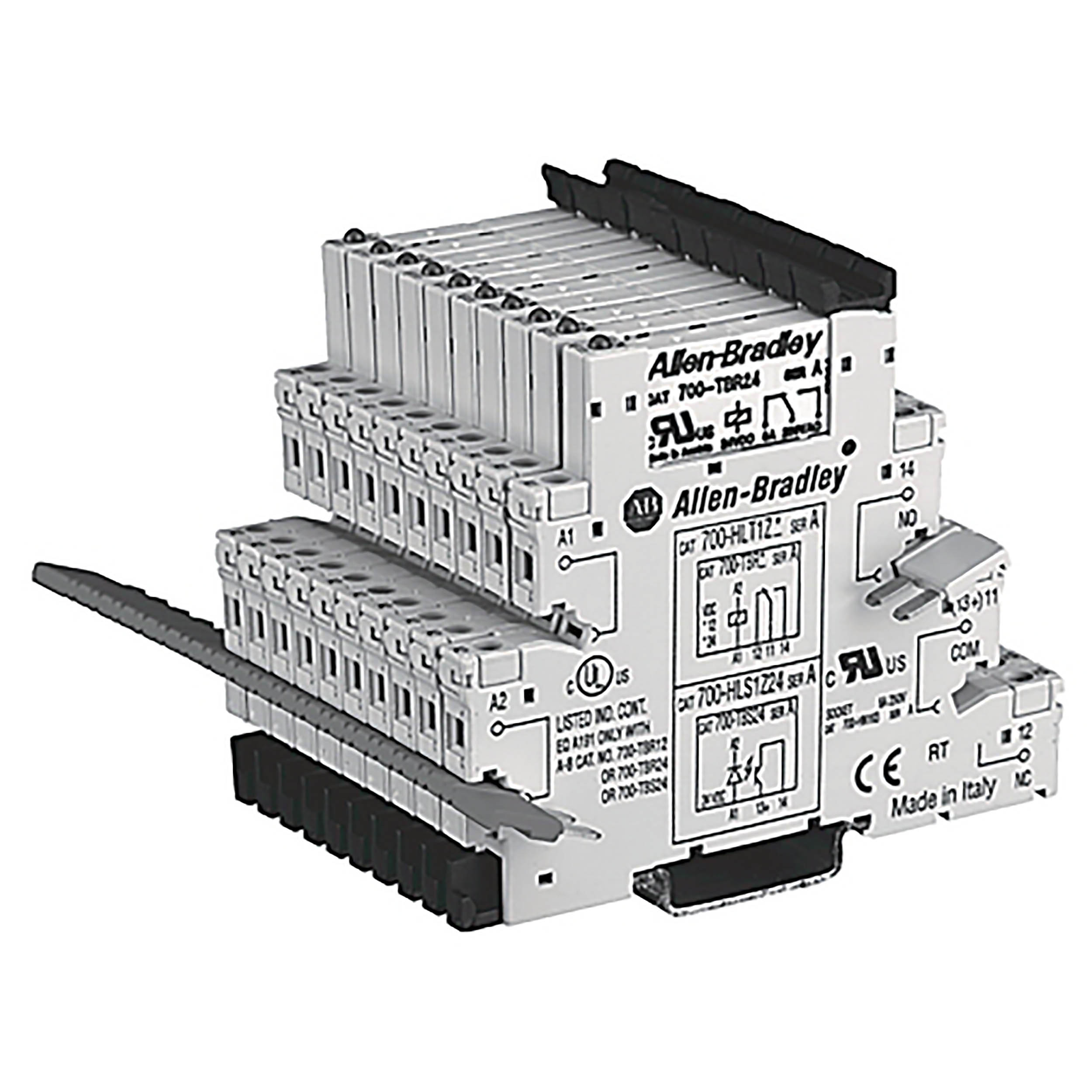 Allen Bradley 700-HL Series Interface Relay Module, DIN Rail Mount, 240V ac Coil, 6A Load