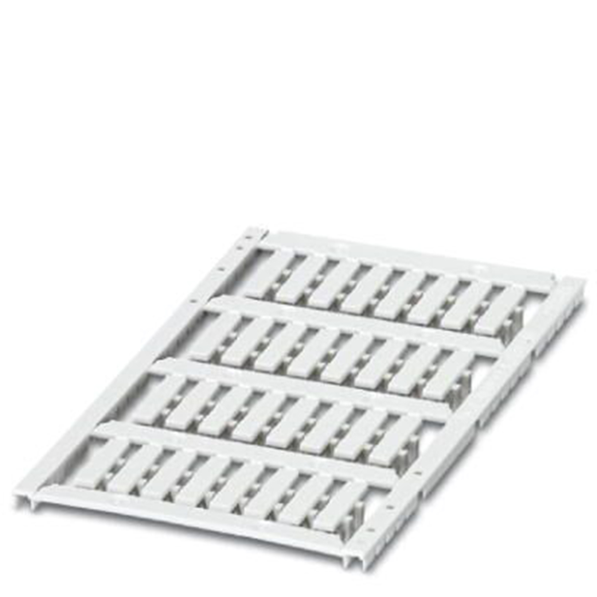 Phoenix Contact UCT-WMC0 Clip On Cable Markers, White, 4.1 → 4.7mm Cable, 0830787