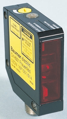 Baumer Diffuse Photoelectric Sensor, Block Sensor, 250 mm Detection Range