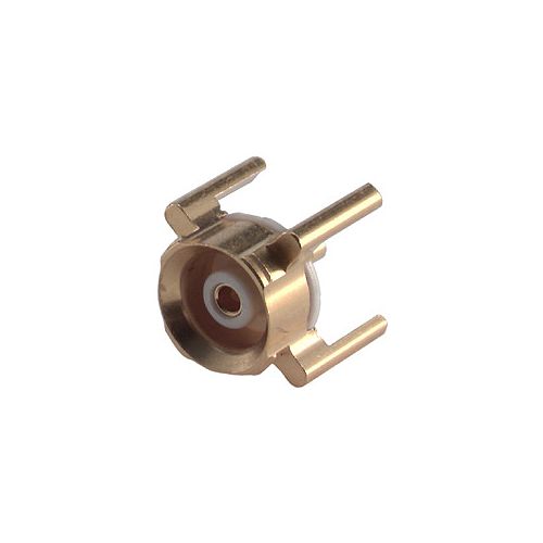 Huber+Suhner 82_MMB Series Socket Through Hole Coaxial PCB Connector, 50Ω, Solder Termination, Straight Body