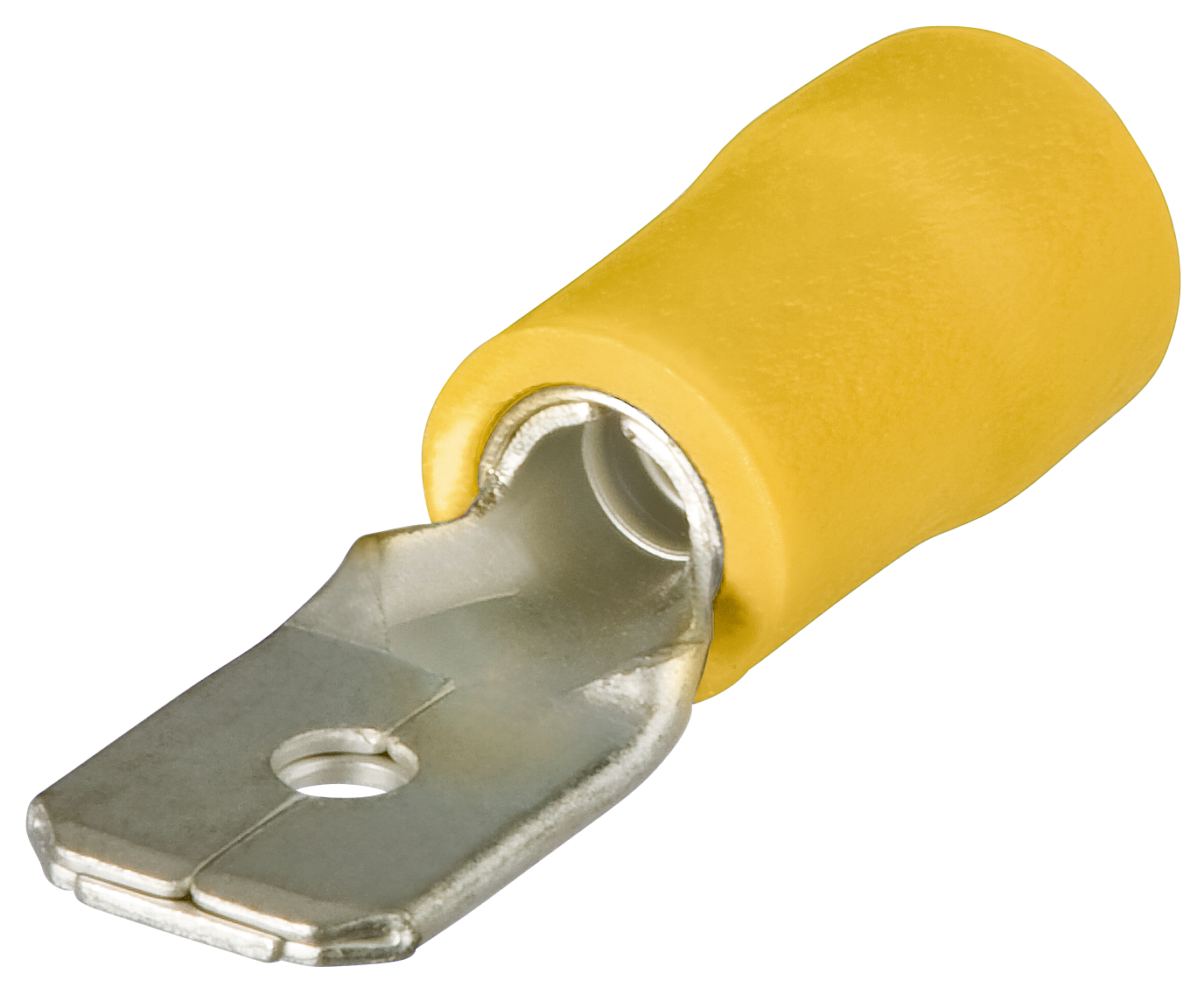 Knipex , 97 99 1 Insulated Crimp Blade Terminal, 4mm² to 6mm², 12AWG to 10AWG, Yellow