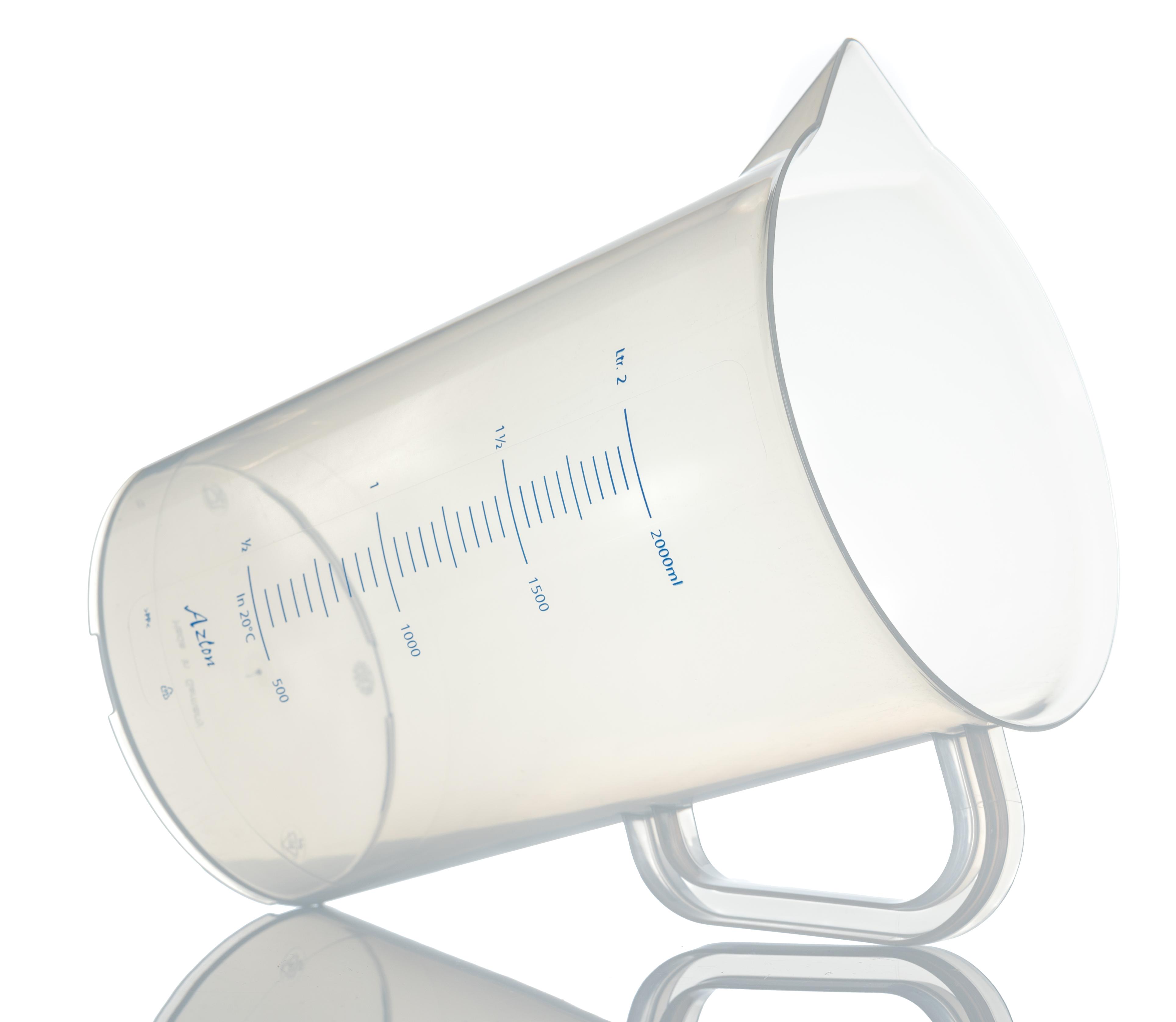 RS PRO PP 2L Laboratory Jug