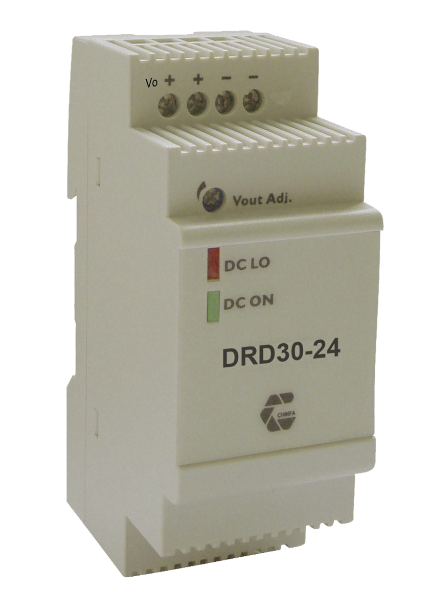 Chinfa DRD30 DC-DC Converter, 5V dc/ 4.5A Output, 9 → 36 V dc Input, 22.5W, DIN Rail Mount, +71°C Max Temp -40°C