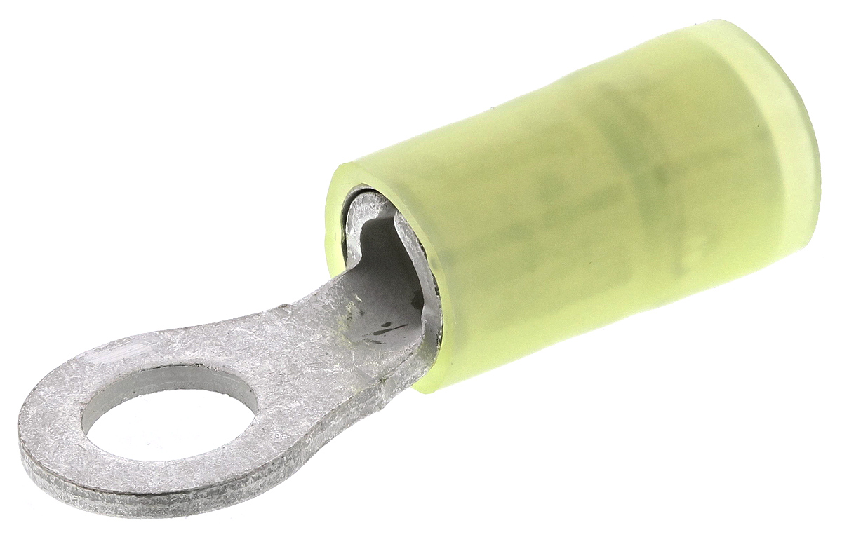 Molex, Avikrimp Insulated Ring Terminal, M5 Stud Size, 2.5mm² to 6mm² Wire Size
