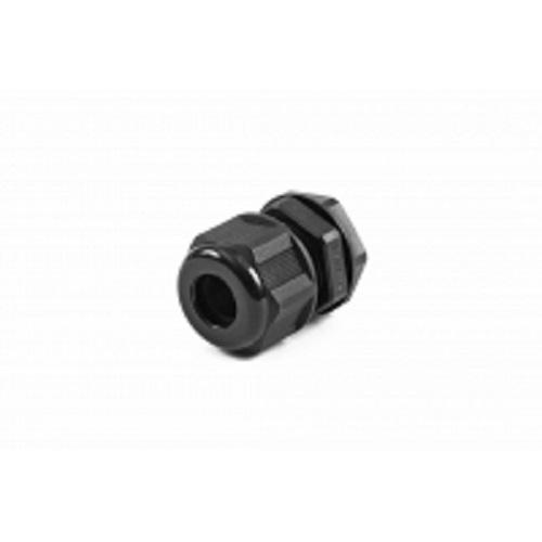 Hammond 1427NCG Series Black Nylon Cable Gland, M16 Thread, 5mm min., 10mm max., IP68