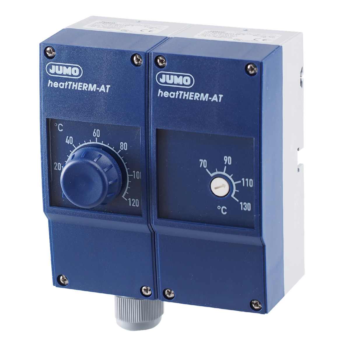 Jumo Capillary Thermostat, Automatic Reset, Surface Mount