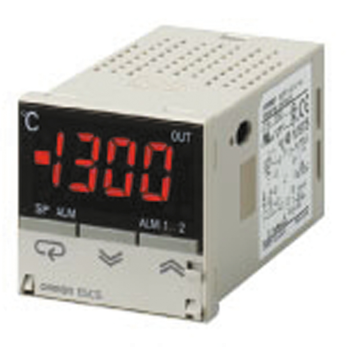 Omron E5CS Panel Mount PID Temperature Controller, 48 x 48mm 1 Input, 1 Output Relay, 100 → 240 V ac Supply Voltage