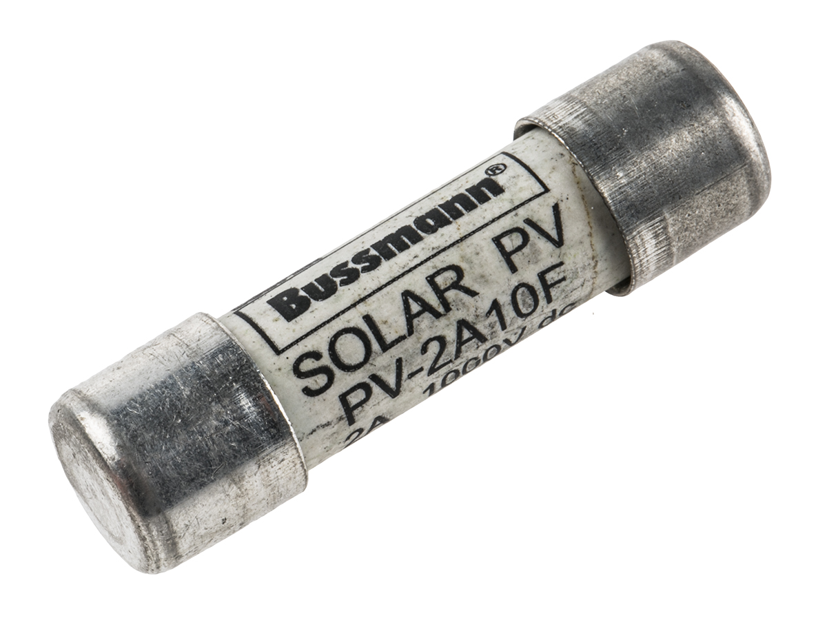 Eaton 2A Ceramic Cartridge Fuse, 10 x 38mm