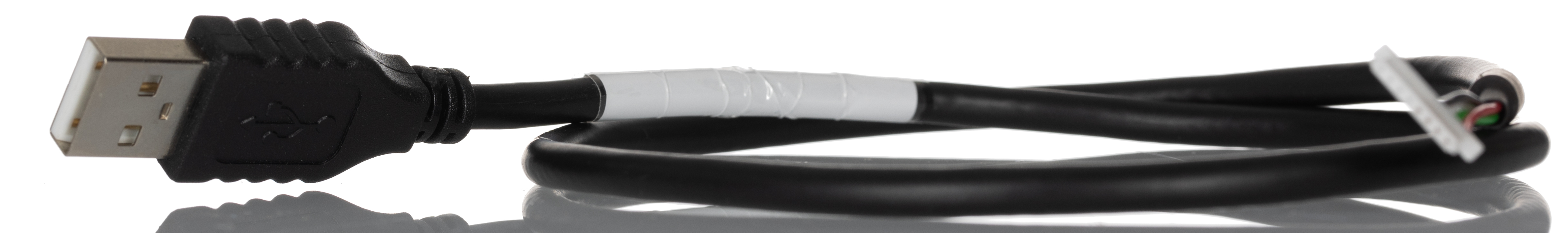 RS PRO USB 2.0, Male USB A to Male IDC, 500mm