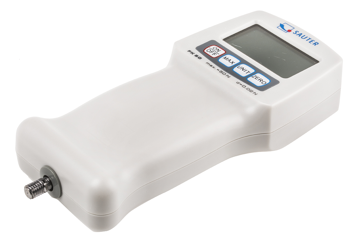Sauter FK 50 Force Gauge 1000Hz, Range: 50N, Resolution: 0.02 N