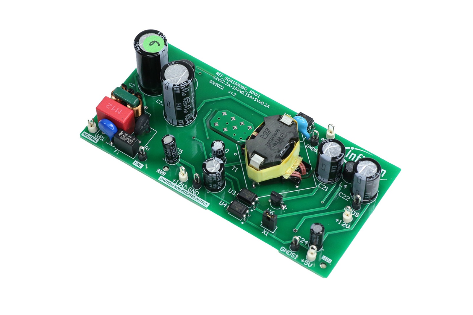 Infineon Quasi-Resonant 800 V CoolSET Brushless DC Motor for ICE5QRxx80BG for PC And Server, Home Appliances, TV