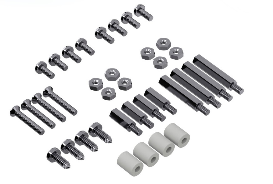 RS PRO ABS, Steel Screw for Use with Enclosure