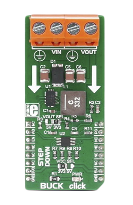 MikroElektronika Buck Click for LT3976