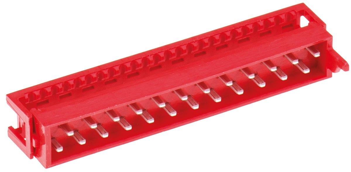 TE Connectivity 24-Way IDC Connector Plug for Cable Mount, 2-Row