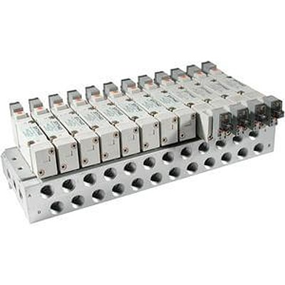 SMC SS5Y7 series 2 station Manifold, SS5Y7-42-02-02F-Q