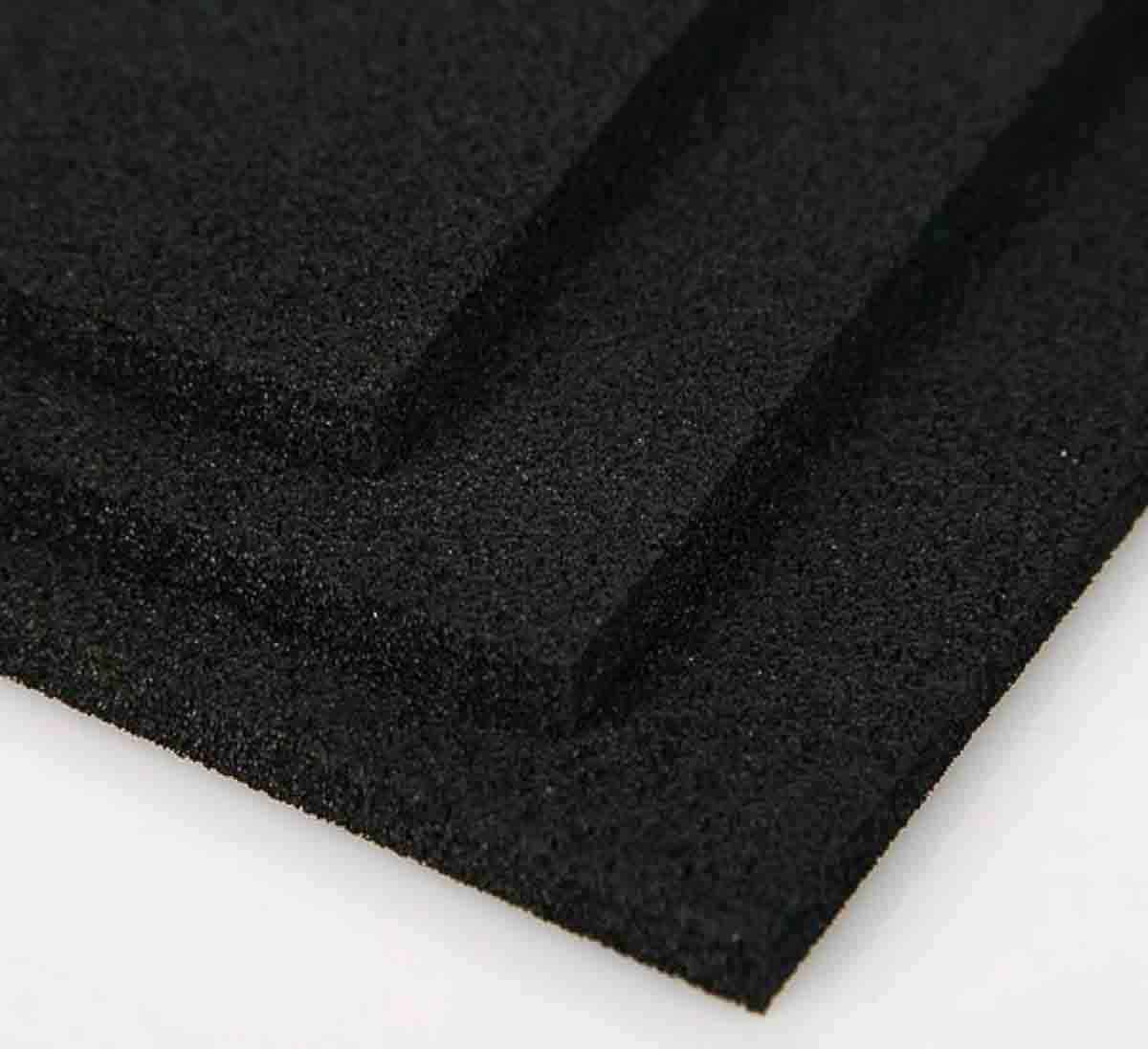 Nitto Black EPDM Rubber Sheet, 1m x 500mm x 10mm, -40°C to +100°C