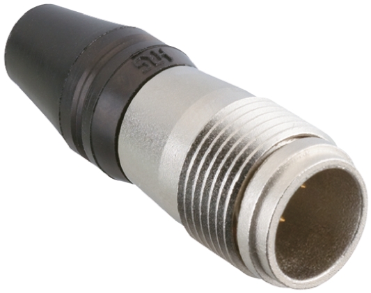 Hirose Circular Connector, 6 Contacts, Cable, Micro Connector, Plug, Male, HR25 Series