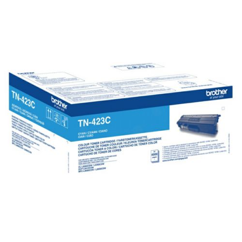 Brother TN423C Cyan Toner Cartridge, Brother Compatible