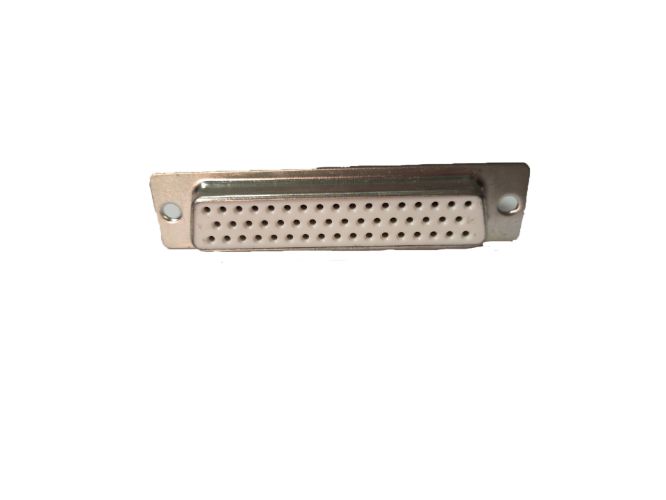 RS PRO 50 Way Panel Mount D-sub Connector Socket, 2.77mm Pitch, with Screw