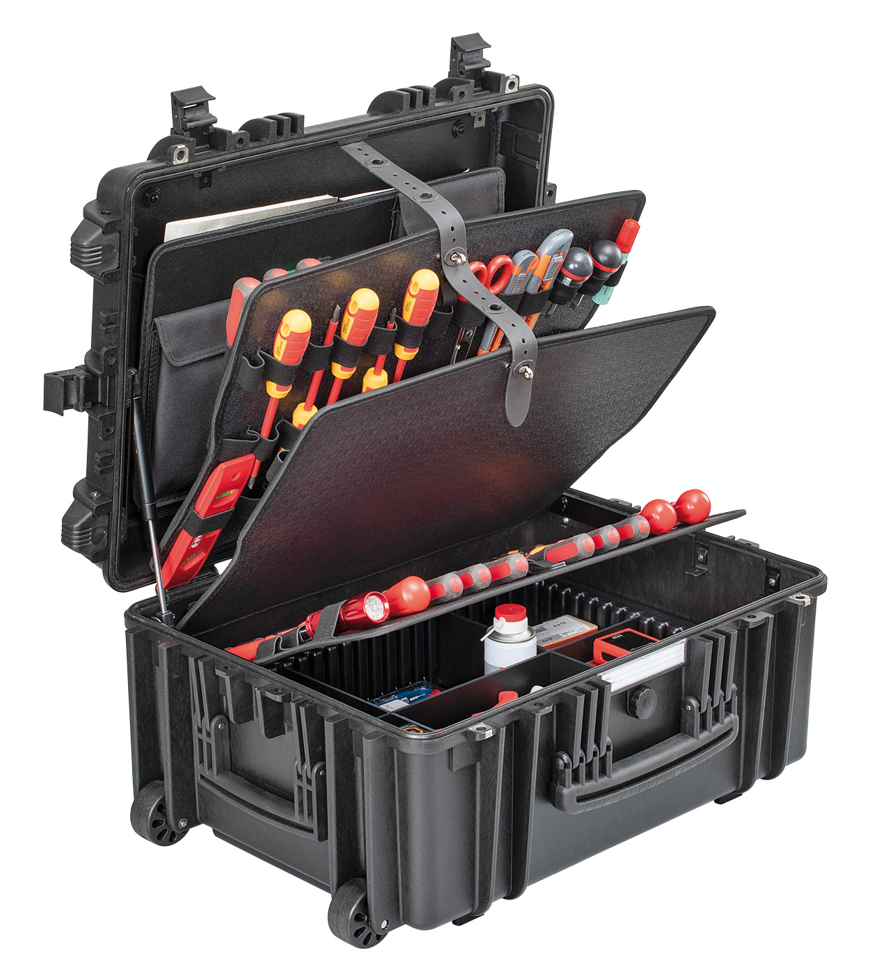 GT Line Plastic Tool Case, 538 x 405 x 250mm
