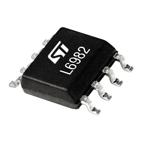STMicroelectronics L6982N33DR, 1-Channel Step-Down Converter, Voltage Regulator, 2 A, 3.3 V 440 kHz, SO-8 8-Pin
