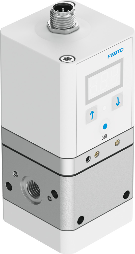 Festo G 1/8 Pneumatic Regulator - 0.1bar to 10bar, 1/8 in, 11bar max. input, 557776