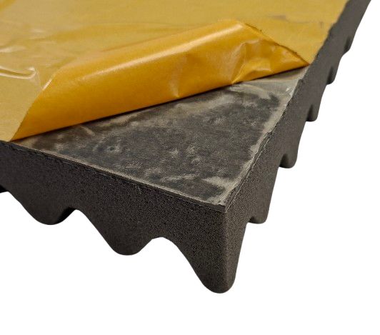 RS PRO Adhesive Polyurethane Acoustic Insulation, 700mm x 500mm x 50mm