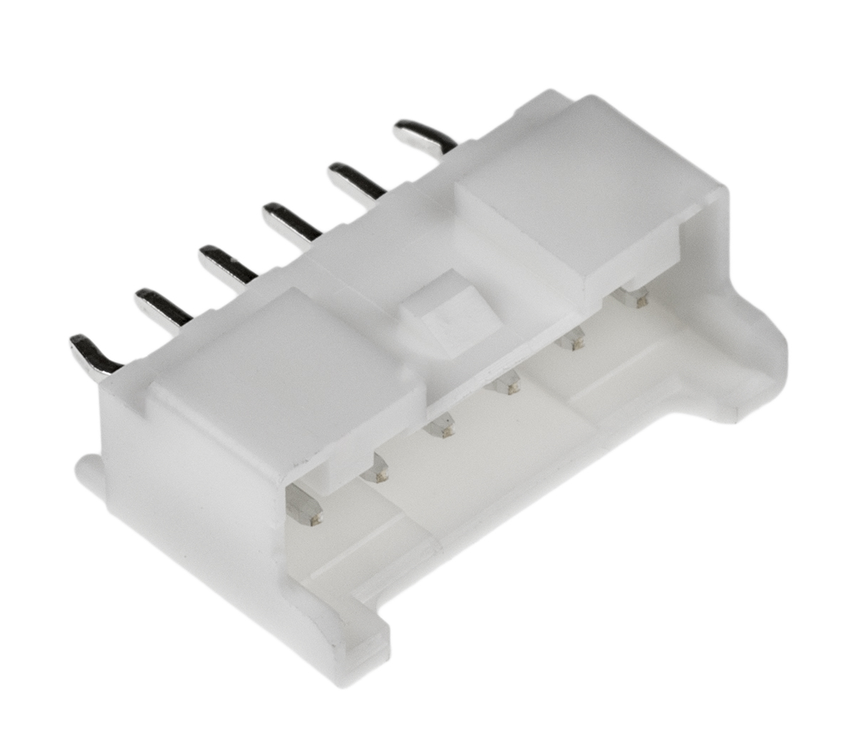 JST PA Series Straight Through Hole PCB Header, 6 Contact(s), 2 mm Pitch, 1 Row, Shrouded
