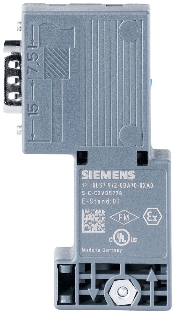 Siemens SIMATIC Series BUS Connector for Use with SIMATIC DP PROFIBUS