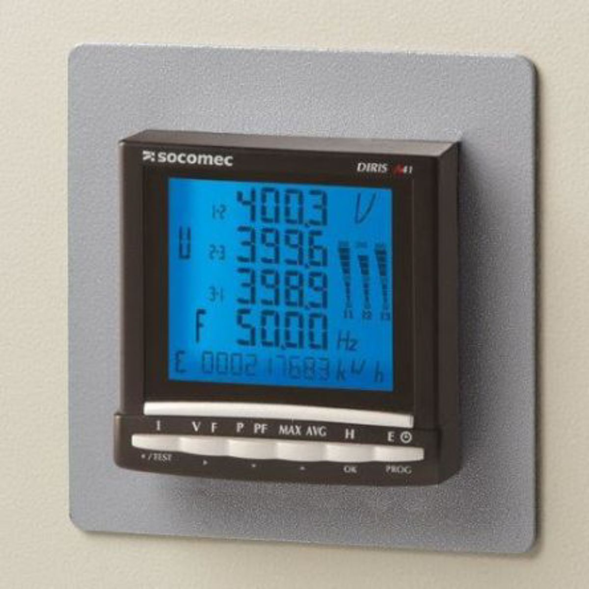 Socomec, Mounting Kit for use with Multifunction Meters