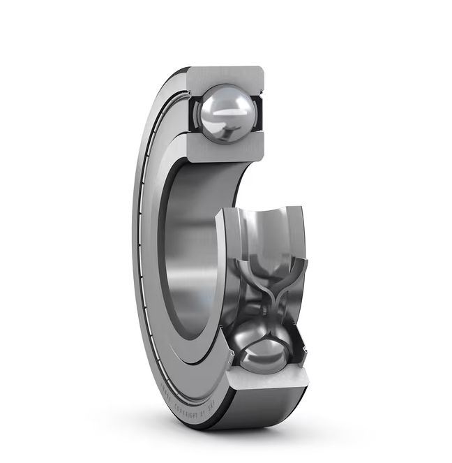SKF 6306-2Z/C3WT 1 Row Ball Bearing - 30 mm ID, 72 mm OD
