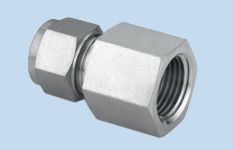 WIKA CPK-AD Series Straight Fitting, M6 to NPT 1/8 Male, Threaded Connection Style, CPK-AD