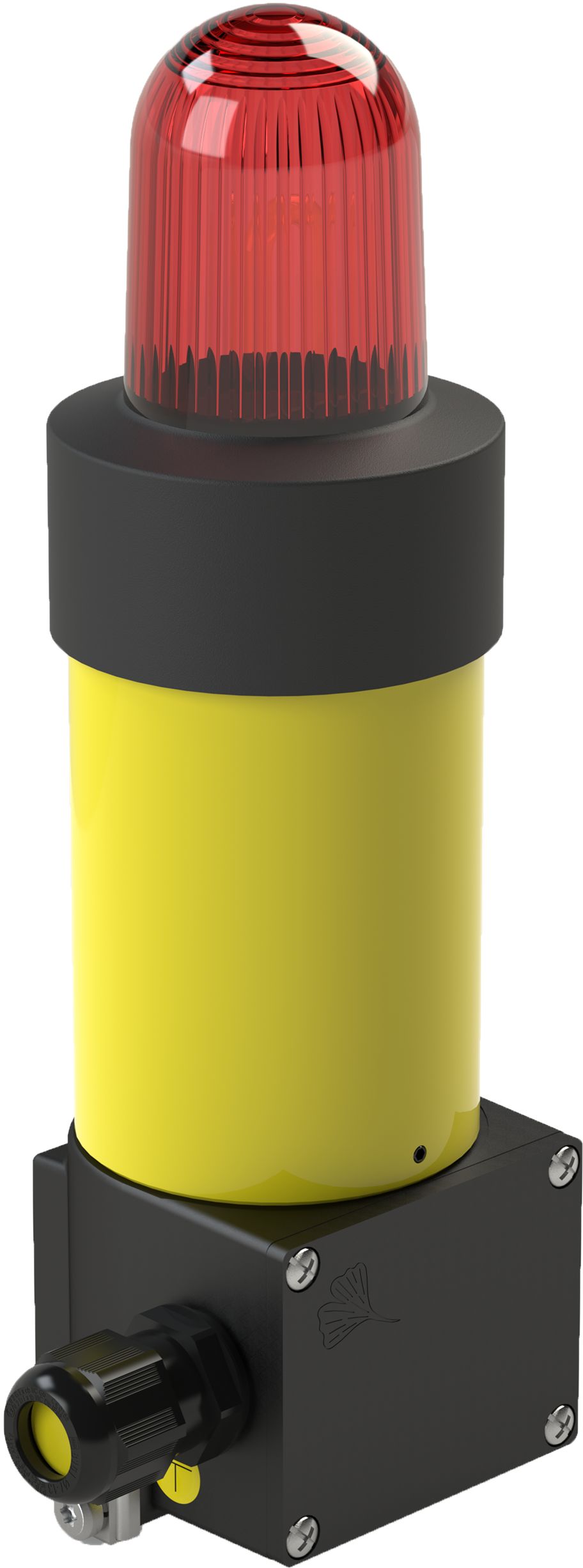 Pfannenberg CWB-ATEX Series Red Flashing Effect Signal Tower for Use with BR50, 12 → 48 V ac/dc, 24 → 42