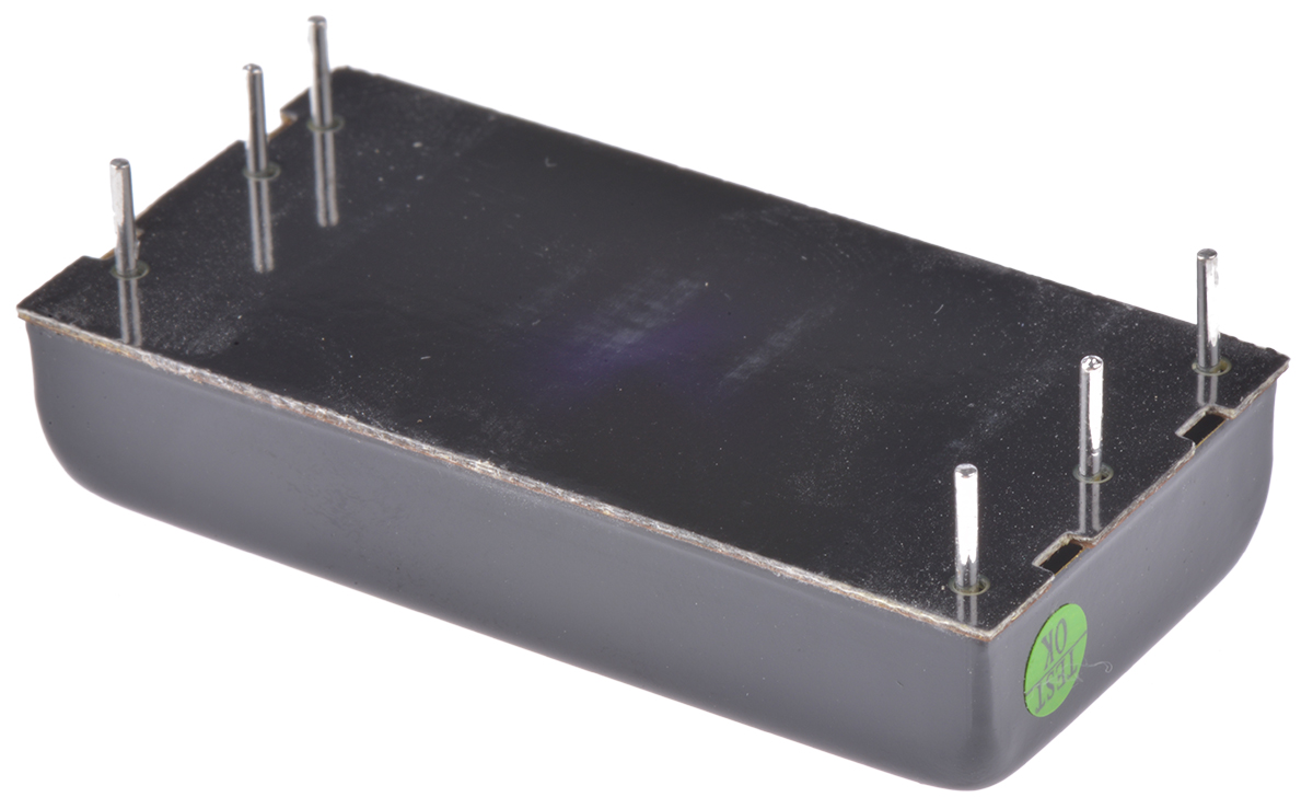 TRACOPOWER TEN 40WIR DC-DC Converter, ±15V dc/ ±1.33A Output, 9 → 36 V dc Input, 40W, Through Hole, +85°C Max