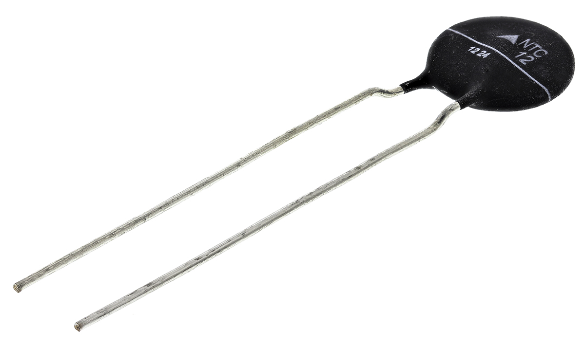 EPCOS Thermistor, 12Ω Resistance, NTC Type, 13 x 6 x 20mm