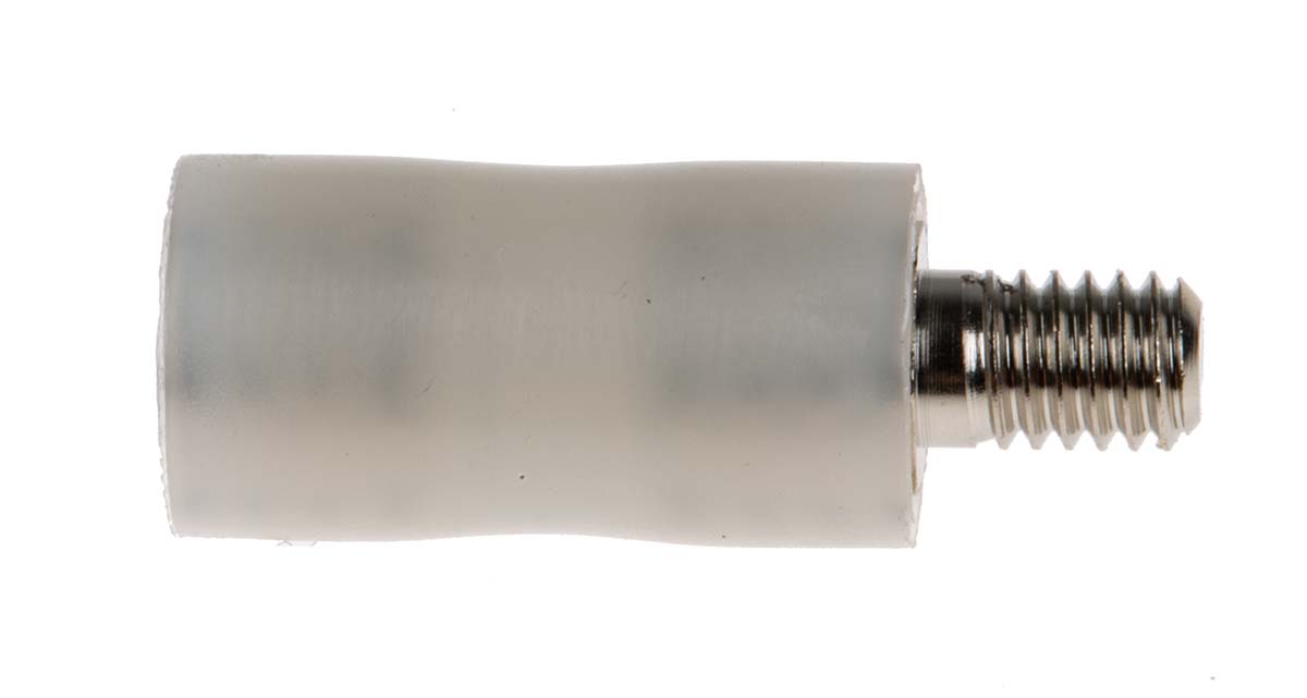 RS PRO Standoff, M4 x M4 Thread, 16mm Body, Nylon 66, Male/Female, 6mm Stud