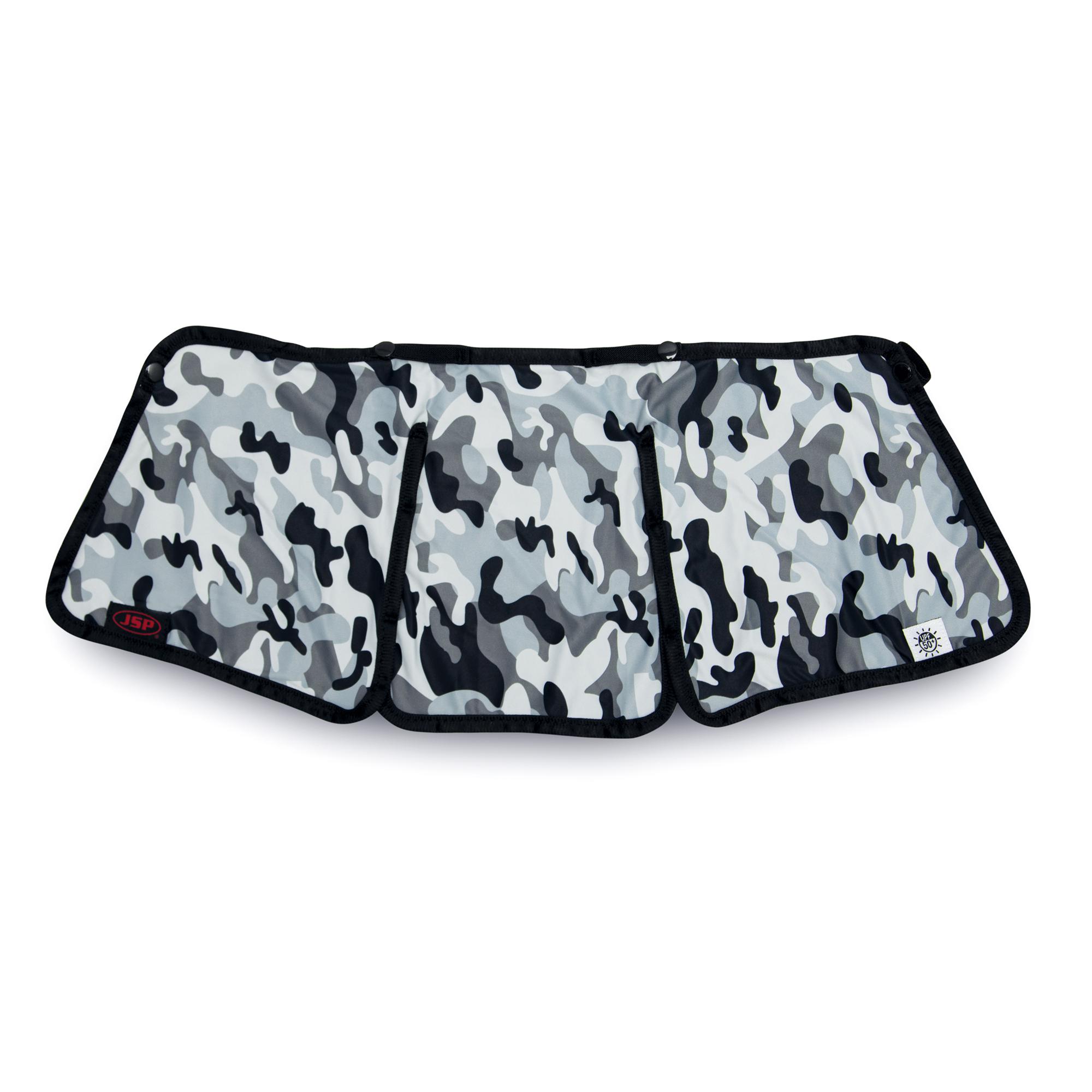 JSP Nylon, Polyester Grey Hard Hat Neck Guard, EVO®