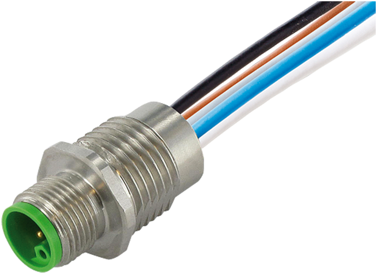 Murrelektronik Limited Male 5 way M12 to Free End Sensor Actuator Cable, 0.5 m