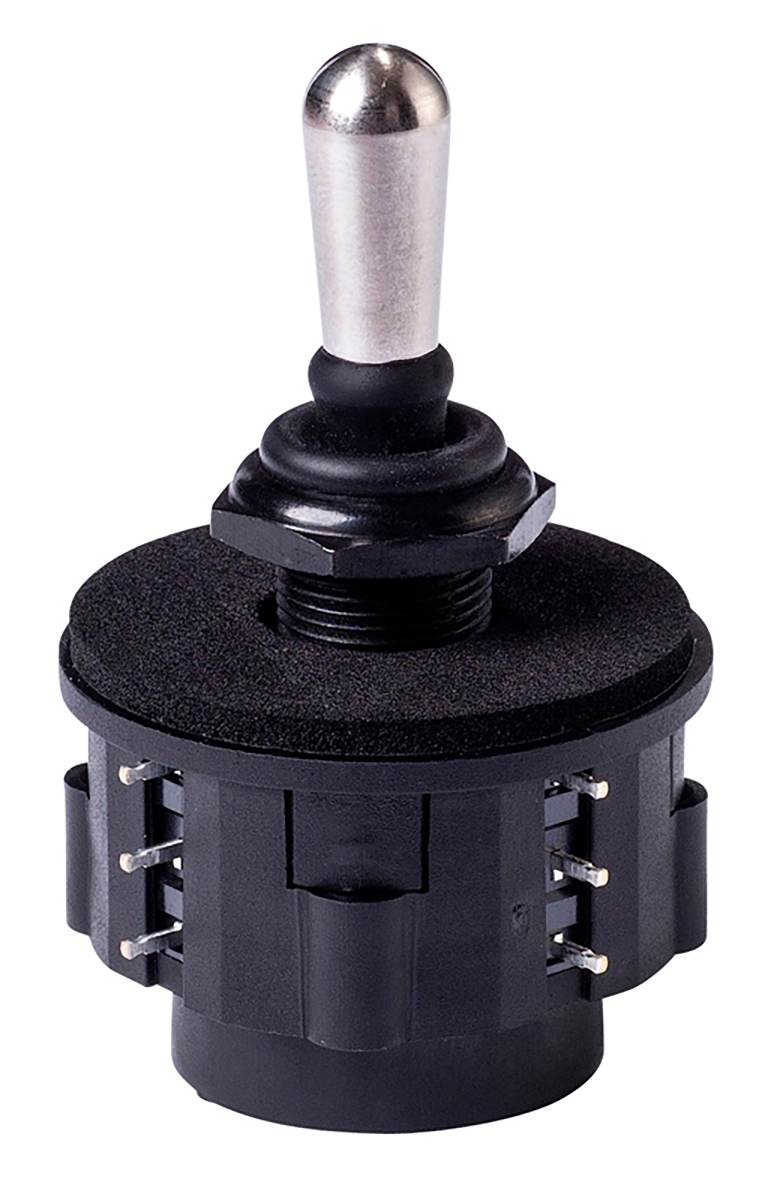 APEM 2-Axis Joystick Switch Lever, Dual Axis Potentiometric, 125V ac