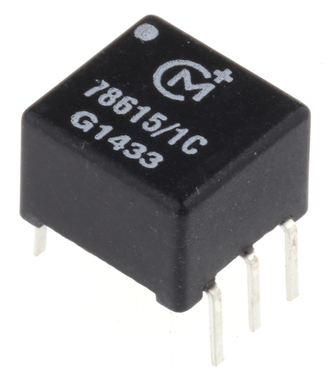 Murata Power Solutions Through Hole Pulse Transformer 1CT:1CT Turns Ratio