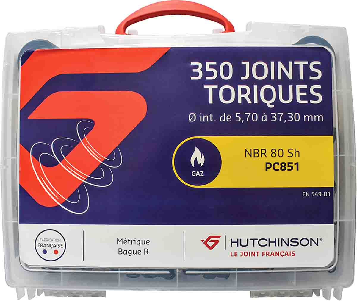 Hutchinson Le Joint Français O-Ring Kits NBR, Kit Contents O-Rings