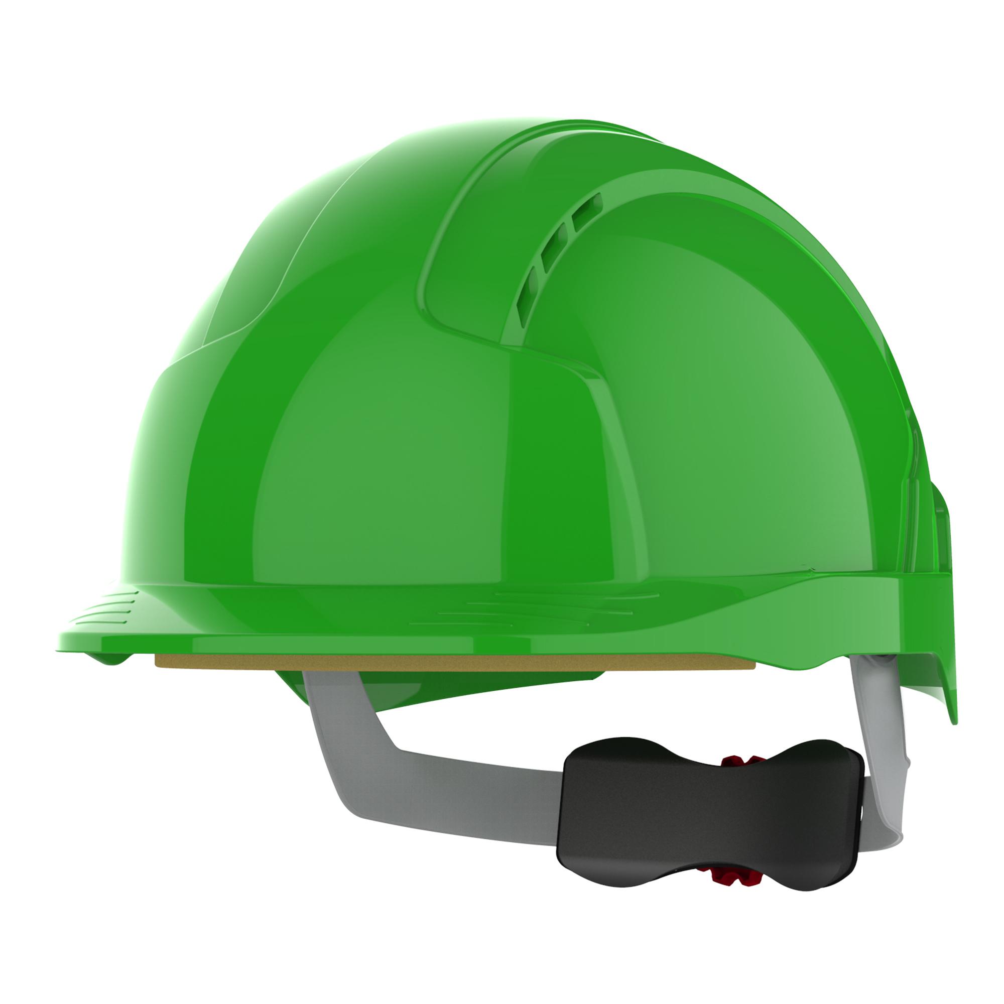 JSP EVOLite Green Safety Helmet, Ventilated