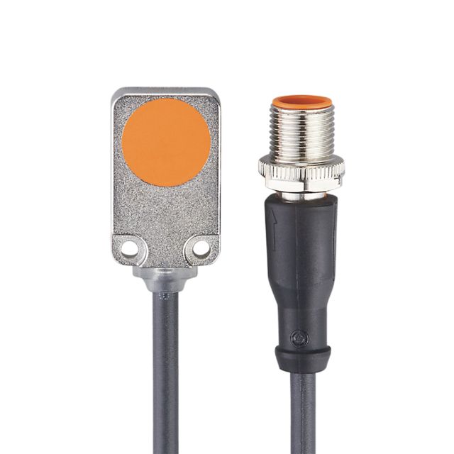 ifm electronic Inductive Rectangular Proximity Sensor, 8 mm Detection, PNP NO, 10 → 30 V dc
