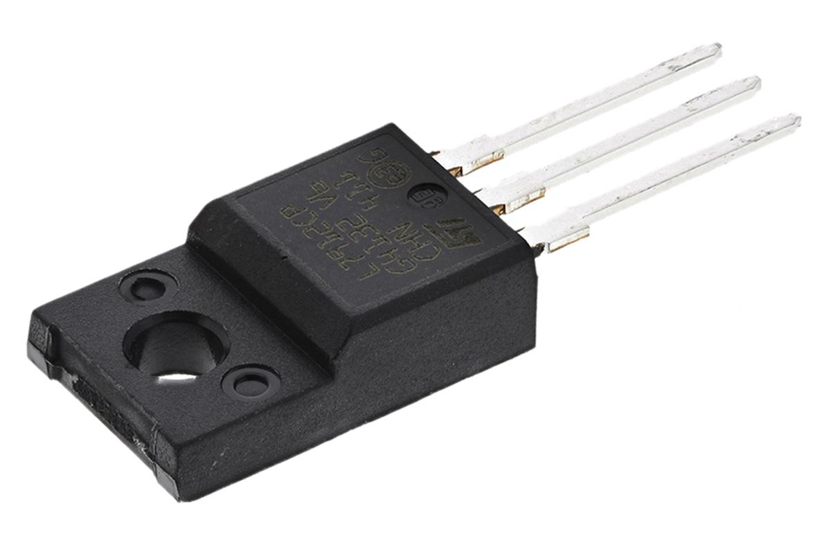 STMicroelectronics, 5-Channel Linear, Voltage Regulator, 1.5 A, -12 V, TO-220 3-Pin