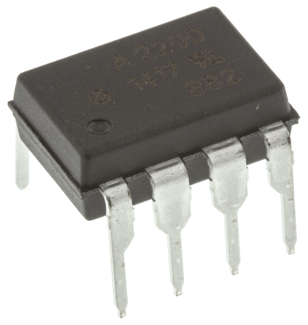 Broadcom, HCPL-2200-000E DC Input Logic Gate Output Optocoupler, Through Hole, 8-Pin DIP