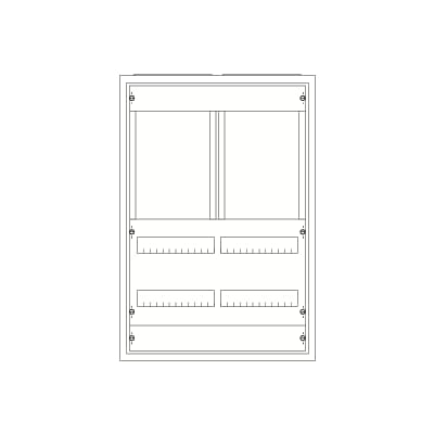 ABB 800 mm x 550 mm x 215 mm Distribution Board