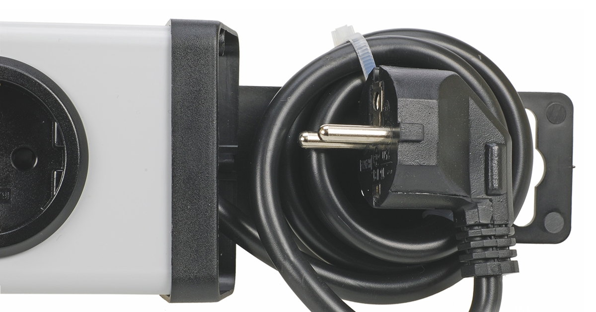 Bodo Ehmann Type E - French 7 Gang Power Distribution Unit, 1.5m Cable, 16A, 250 V