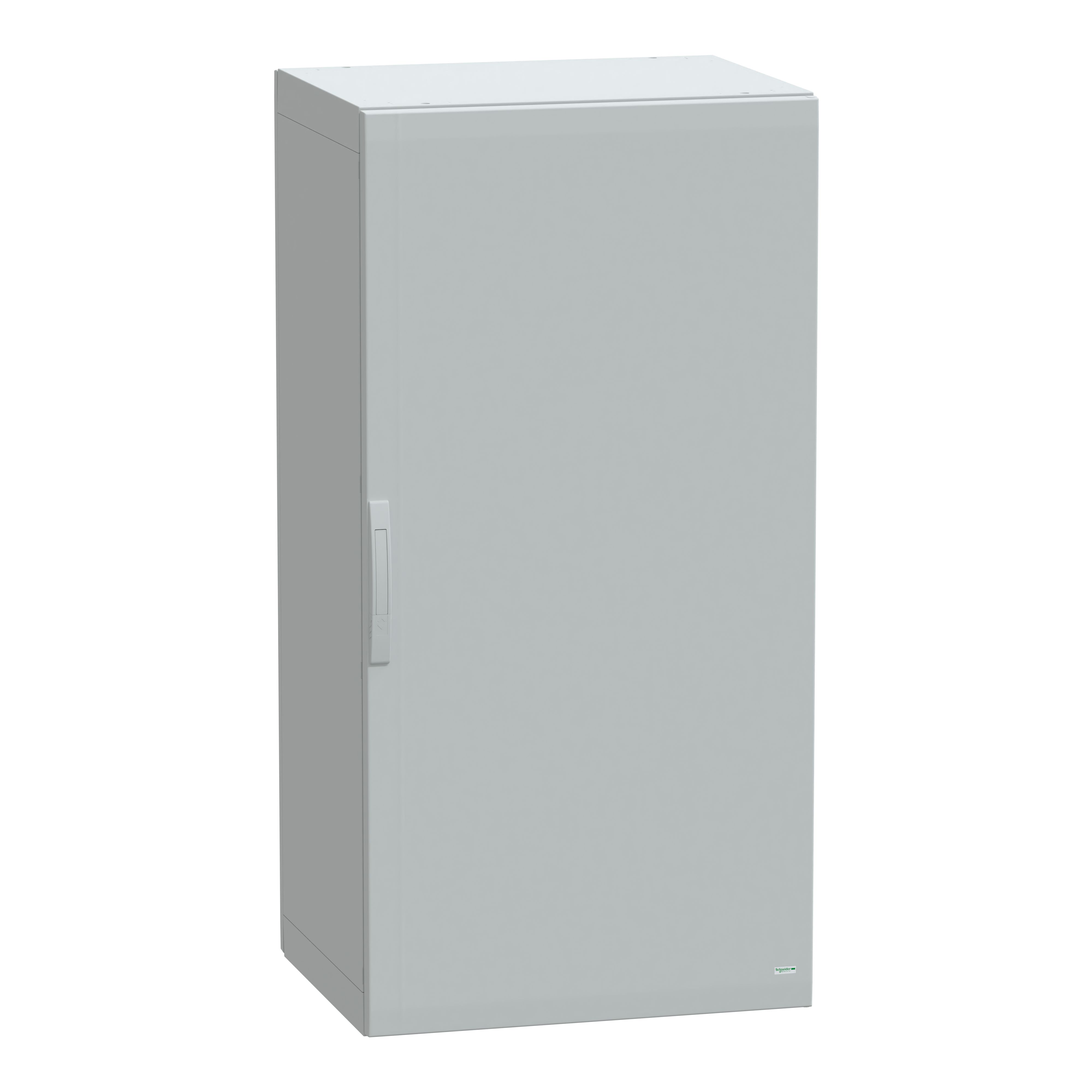 Schneider Electric PanelSeT Series Fibreglass Reinforced Polyester Single-Door-Door Floor Standing Enclosure, Opaque