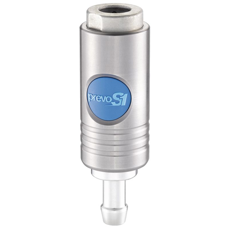 PREVOST Stainless Steel Safety Quick Connect Coupling, 10mm Hose Barb