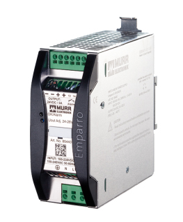 Murrelektronik Limited Emparro Switched Mode DIN Rail Power Supply, 230V ac, 56V dc dc Output, 2.5A Output, 120W
